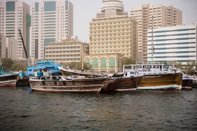dubai creek banner