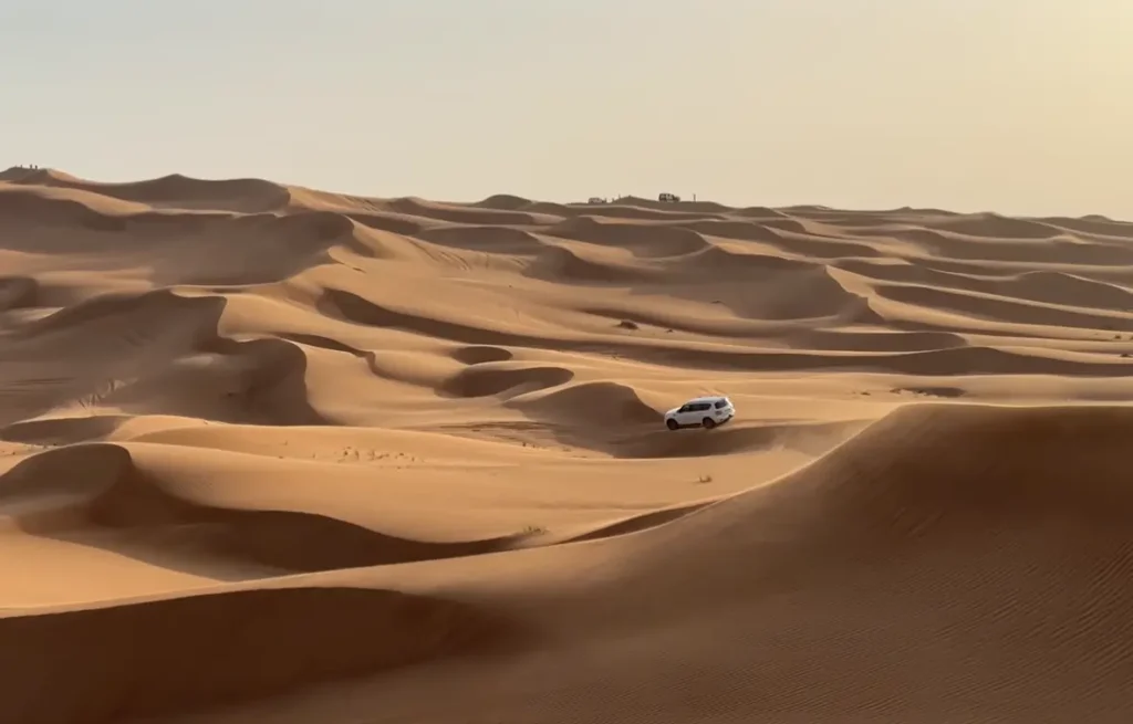 overnight desert safari in Abu Dhabi