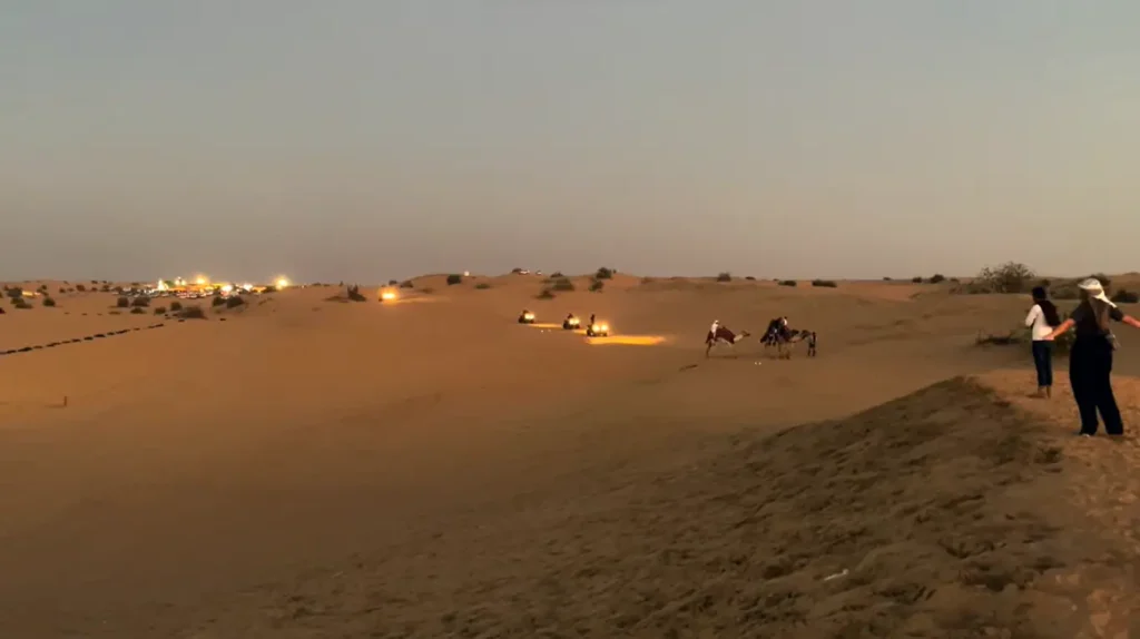 evening desert safari