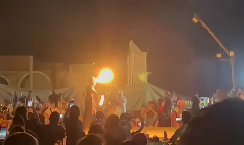 overnight desert safari show