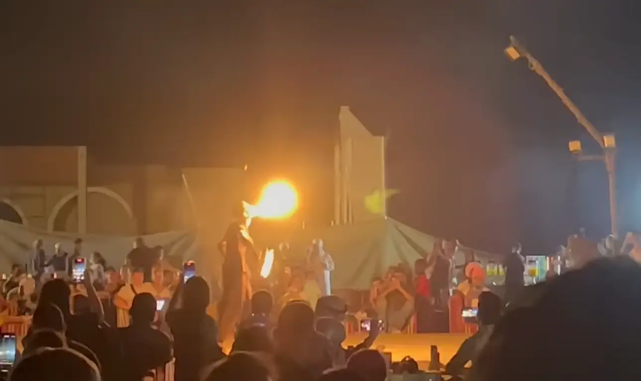 overnight desert safari show