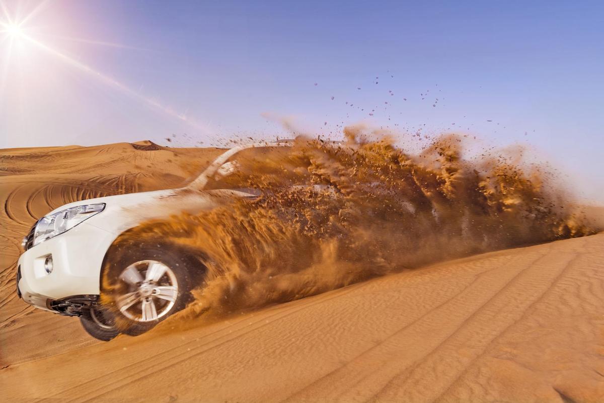 Dubai desert safari location