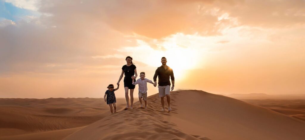 best dubai desert safari with kids