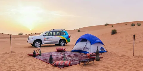 best dubai desert safari camp