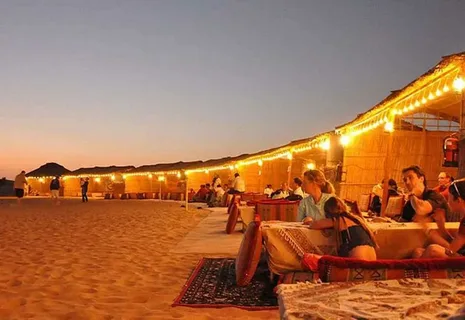 best dubai desert safari camp