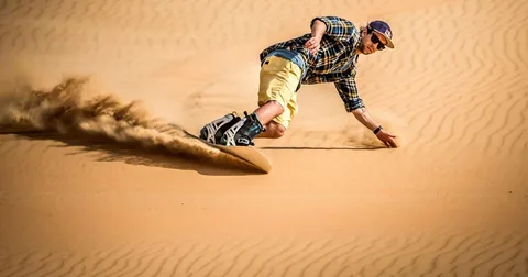 sand boarding dubai