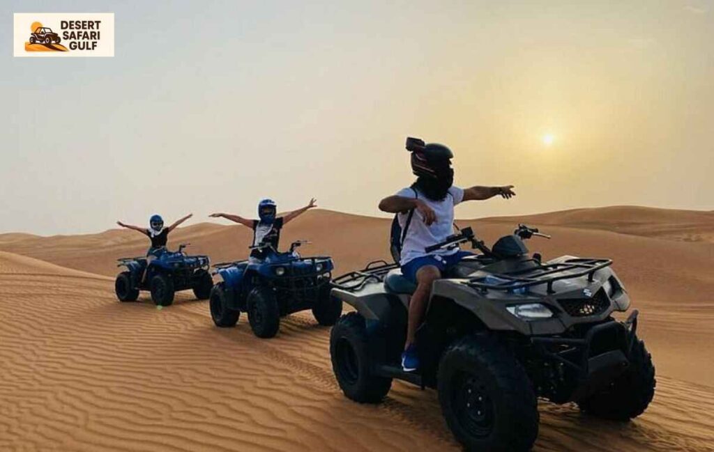 Best time to see Dubai desert sunset