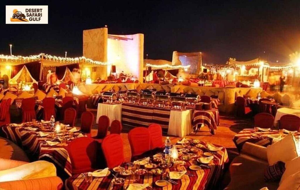 Evening desert safari with BBQ buffet
