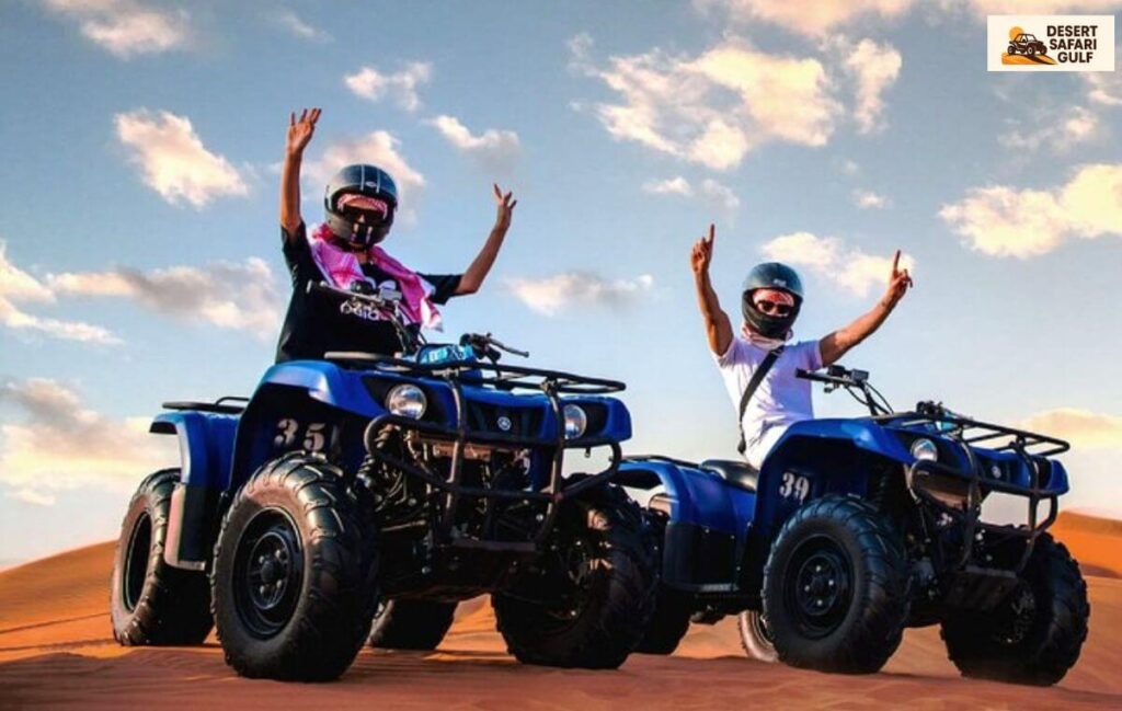 Quad biking adventure in Dubai desert