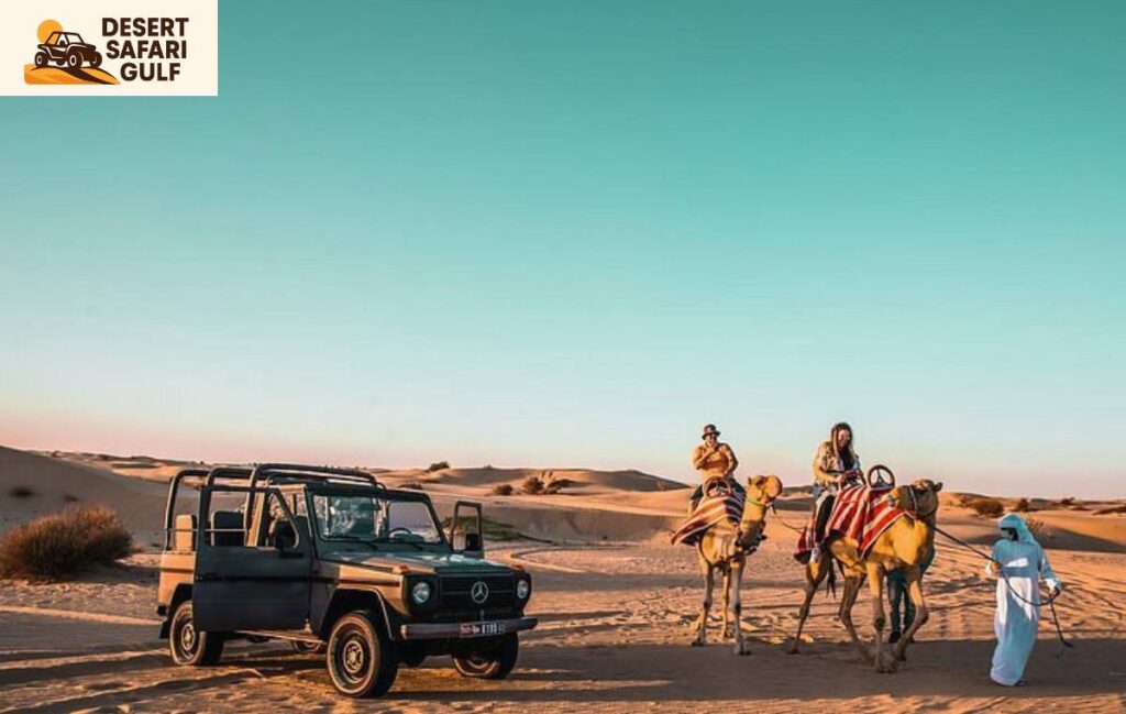 Same Day Desert Safari Dubai Booking: with dune bashing and camel ride