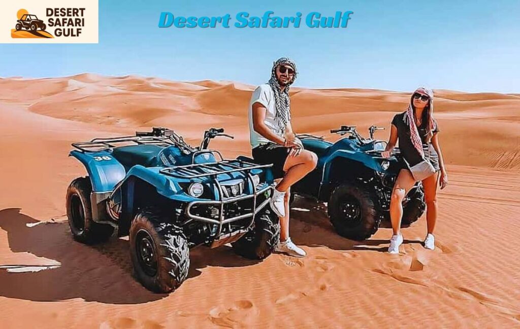Private VIP desert safari Dubai for couples Quad Bike