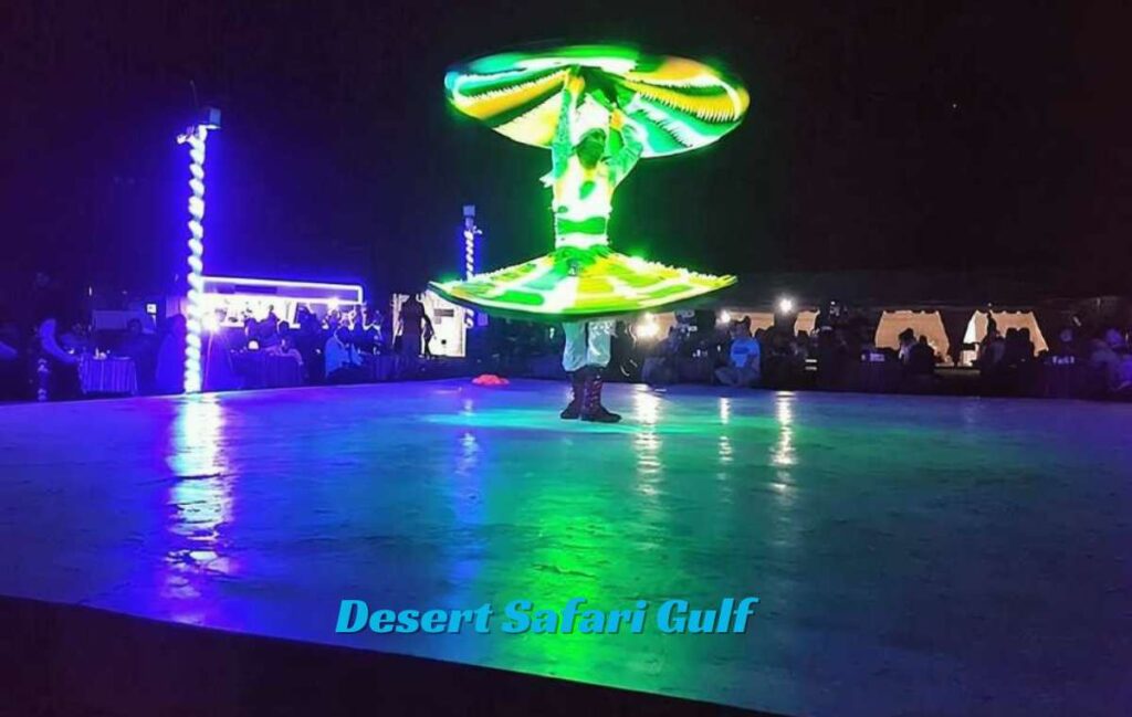 Desert safari with tanoura dance